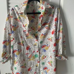 TUTTIE FRUIT VINTAGE BUTTON DOWN